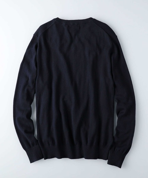 HARVARD(ハーバード)の「【HARVARD】コットンカシミヤVネック(ニット/セーター・メンズ・ネイビー/グレー・M/XL/L)」の14枚目の写真