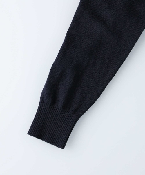 HARVARD(ハーバード)の「【HARVARD】コットンカシミヤVネック(ニット/セーター・メンズ・ネイビー/グレー・M/XL/L)」の10枚目の写真