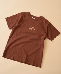 SOMETHING | 【SOMETHING】SHINY PRINT T-SHIRT H/S(Tシャツ/カットソー)