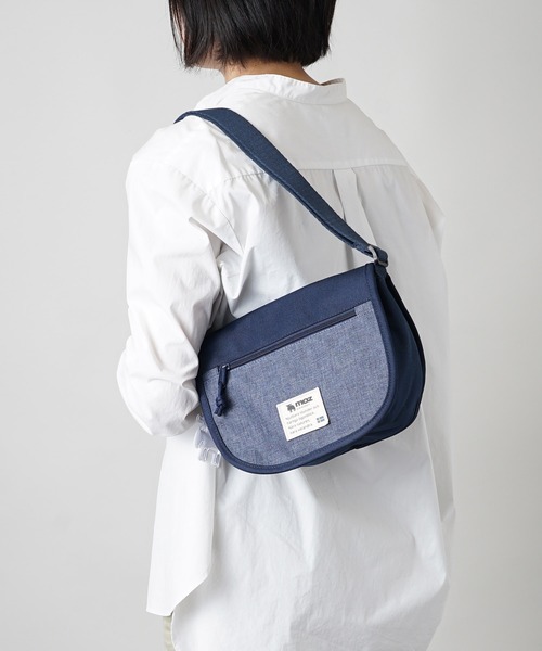 moz（モズ）の「moz(モズ) フラップミニショルダー ZZEI-24（ショルダーバッグ・レディース・ブラック/ネイビー/トリコロール/ベージュ/イエロー×グレー/グレー系2/グレー系1/グレー系その他2/ミント/モスグリーン・ONE SIZE）」の15枚目の写真