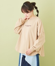 CUBE SUGAR（キューブシュガー）の「天竺 ビック クルーネック（Tシャツ/カットソー）」