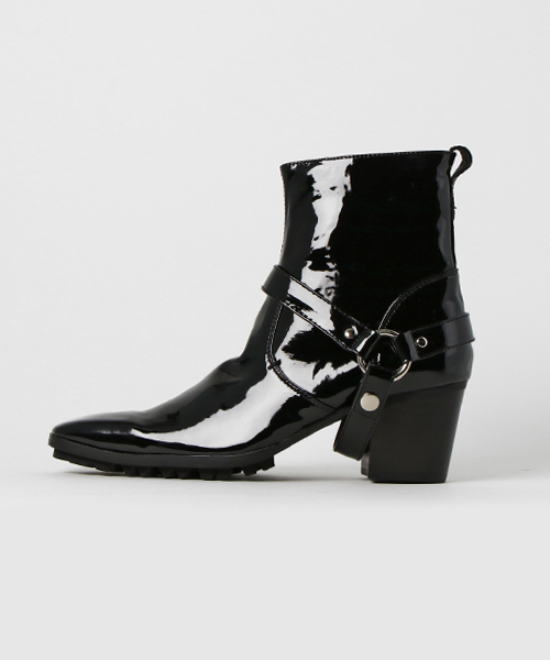 YOSUKE（ヨースケ）の「ブーツ（ブーツ・メンズ・クリアブラック・25.5）」の2枚目の写真