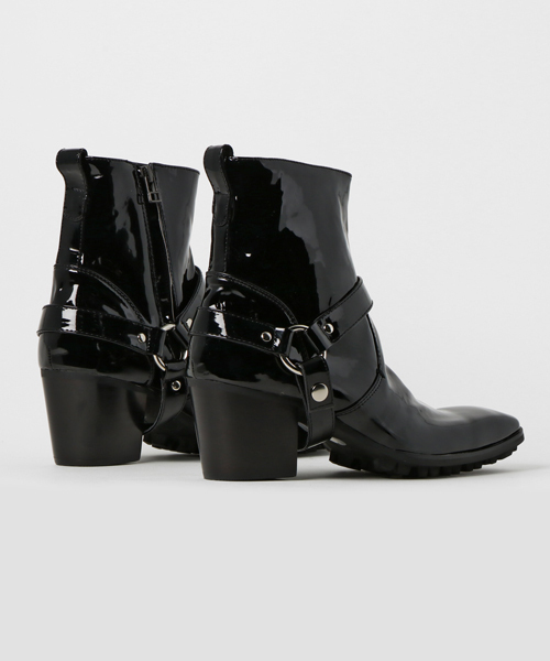 YOSUKE（ヨースケ）の「ブーツ（ブーツ・メンズ・クリアブラック・25.5）」の4枚目の写真