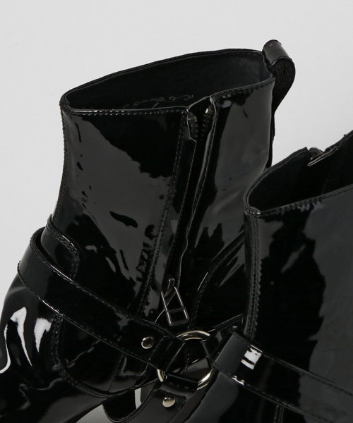 YOSUKE（ヨースケ）の「ブーツ（ブーツ・メンズ・クリアブラック・25.5）」の7枚目の写真