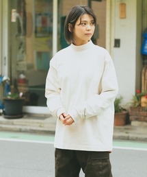 CAMBER | CAMBER キャンバー #306 8oz ヘビーウェイト モックネックロングスリーブ　ロンT(Tシャツ/カットソー)