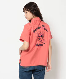 AVIREX | ボーリングシャツ フィアレス フライヤーズ/BOWLING SHIRT FEARLESS FLYERS/アヴィレックス/AVIREX(シャツ/ブラウス)
