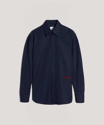 dunhill | 1921 スクリプトロゴ スプリットヘム ロングスリーブ シャツ【返却】(シャツ/ブラウス)