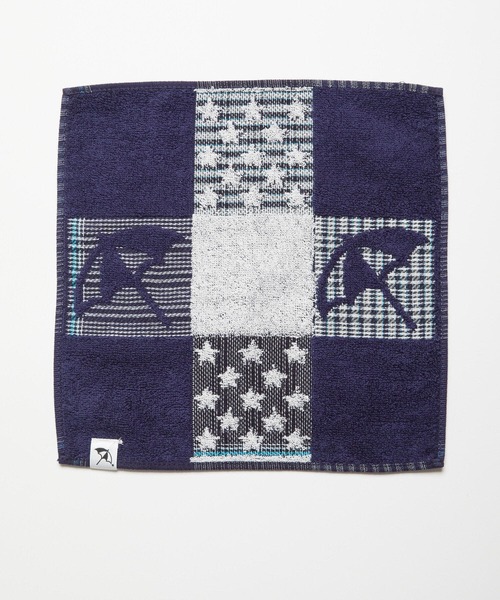 Arnold Palmer（アーノルドパーマー）の「クレイジーパターンタオルハンカチ（ハンカチ/ハンドタオル・レディース・ネイビー/ブルー・ﾌﾘ-）」の5枚目の写真