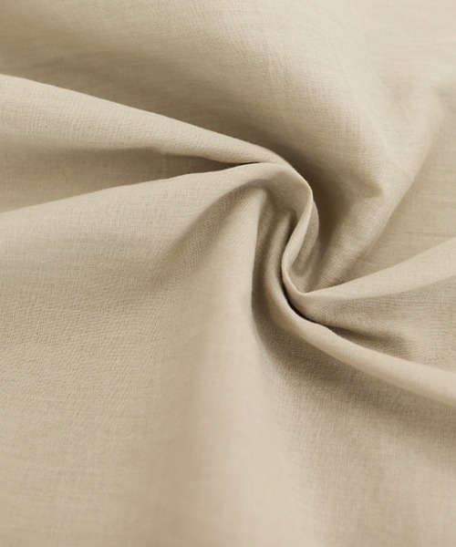 Social GIRL（ソーシャルガール）の「ボリュームスリーブシャツワンピース（シャツワンピース・レディース・ブラック/ベージュ/ブルーグリーン・M）」の6枚目の写真