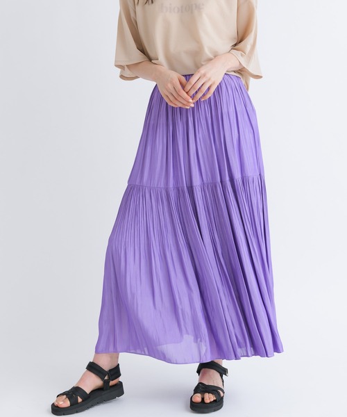 KATHARINE ROSS（キャサリンロス）の「【KATHARINE ROSS】2段プリーツ  