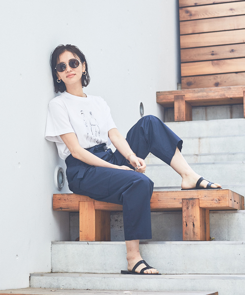 qualite（カリテ）の「【WEB・一部店舗限定】パイロットパンツ（その他パンツ・レディース・ベージュ/ネイビー・38/36）」の5枚目の写真