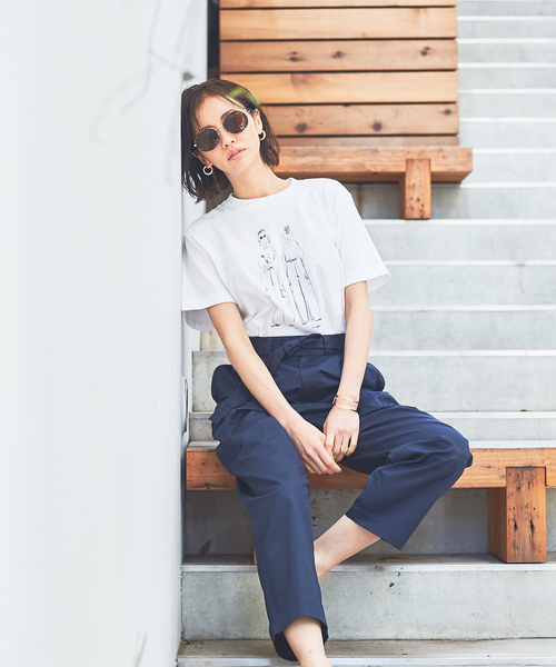 qualite（カリテ）の「【WEB・一部店舗限定】パイロットパンツ（その他パンツ・レディース・ベージュ/ネイビー・38/36）」の6枚目の写真
