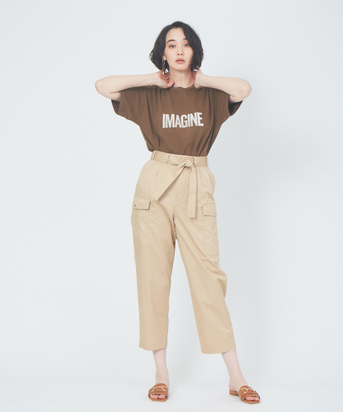 qualite（カリテ）の「【WEB・一部店舗限定】パイロットパンツ（その他パンツ・レディース・ベージュ/ネイビー・38/36）」の7枚目の写真