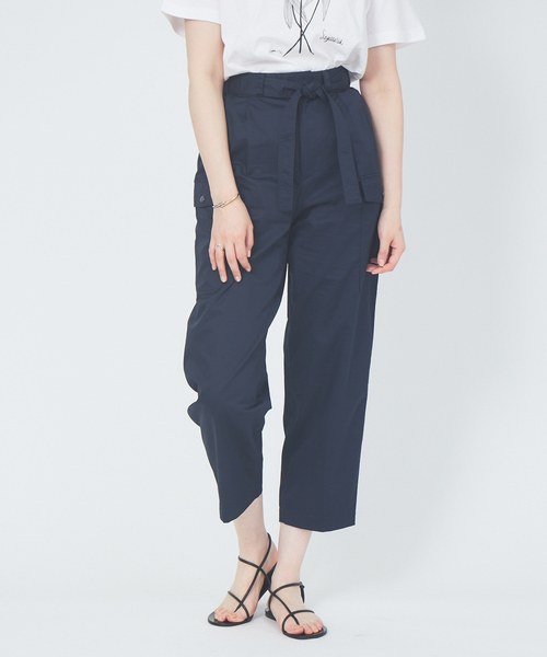 qualite（カリテ）の「【WEB・一部店舗限定】パイロットパンツ（その他パンツ・レディース・ベージュ/ネイビー・38/36）」の8枚目の写真