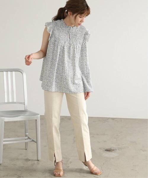 RAY CASSIN（レイカズン）の「フロントポケットリラックスデニムパンツ（その他パンツ・レディース・サックスブルー/ベージュ/ワンウォッシュ・MEDIUM/SMALL）」の7枚目の写真