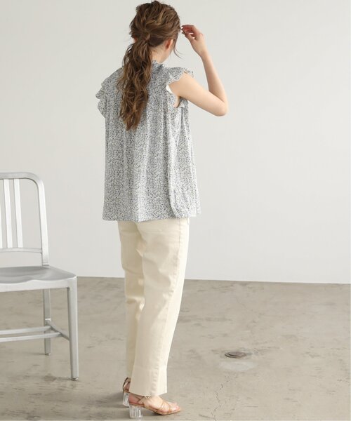 RAY CASSIN（レイカズン）の「フロントポケットリラックスデニムパンツ（その他パンツ・レディース・サックスブルー/ベージュ/ワンウォッシュ・MEDIUM/SMALL）」の8枚目の写真