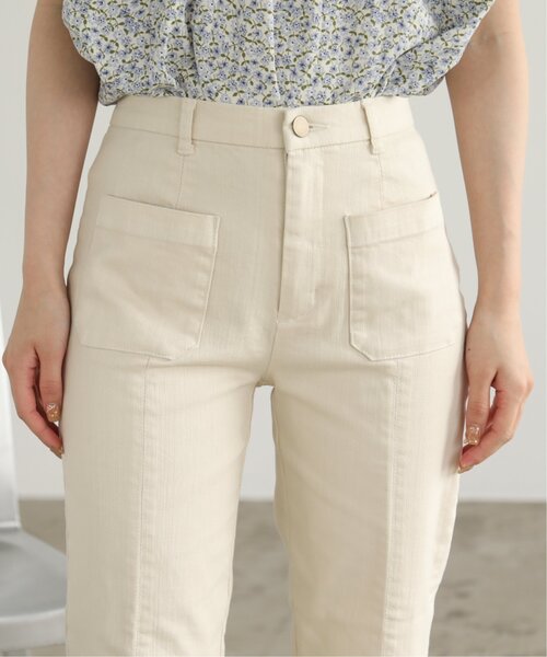 RAY CASSIN（レイカズン）の「フロントポケットリラックスデニムパンツ（その他パンツ・レディース・サックスブルー/ベージュ/ワンウォッシュ・MEDIUM/SMALL）」の13枚目の写真