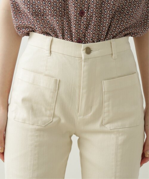 RAY CASSIN（レイカズン）の「フロントポケットリラックスデニムパンツ（その他パンツ・レディース・サックスブルー/ベージュ/ワンウォッシュ・MEDIUM/SMALL）」の19枚目の写真