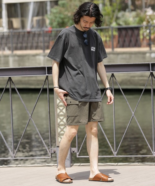 URBAN RESEARCH Sonny Label（アーバンリサーチサニーレーベル）の「『防汚ストレッチ』マルチファンクション撥水ショーツ（その他パンツ・メンズ・ブラック/ベージュ/パープル/ネイビー/カーキ・MEDIUM/LARGE）」の9枚目の写真