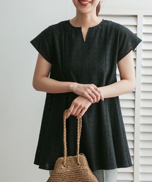 URBAN RESEARCH DOORS | カット刺繍フレアチュニック(シャツ/ブラウス)