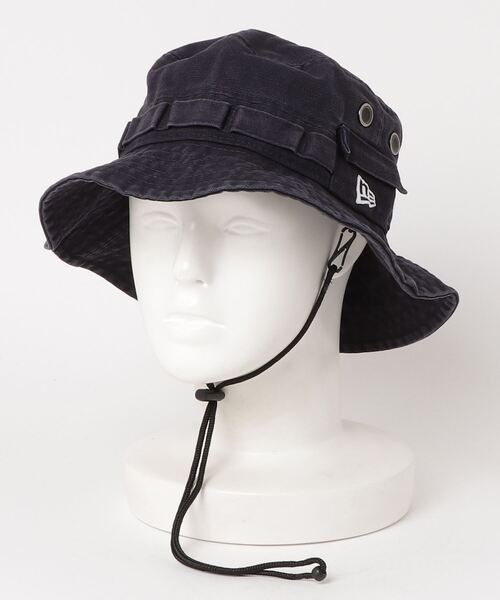 NEW ERA(ニューエラ)の「NEW ERA/ニューエラ ハット アドベンチャー ダックコットン 11308456(ハット・メンズ・ネイビー・M/L)」の4枚目の写真