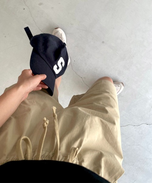 CANAL JEAN（キャナルジーン）の「RED CHOP WORKS(レッドチョップワークス) コットンイージーショートパンツ（その他パンツ・レディース・ブラック/ネイビー/ベージュ・SMALL/MEDIUM/LARGE）」の11枚目の写真