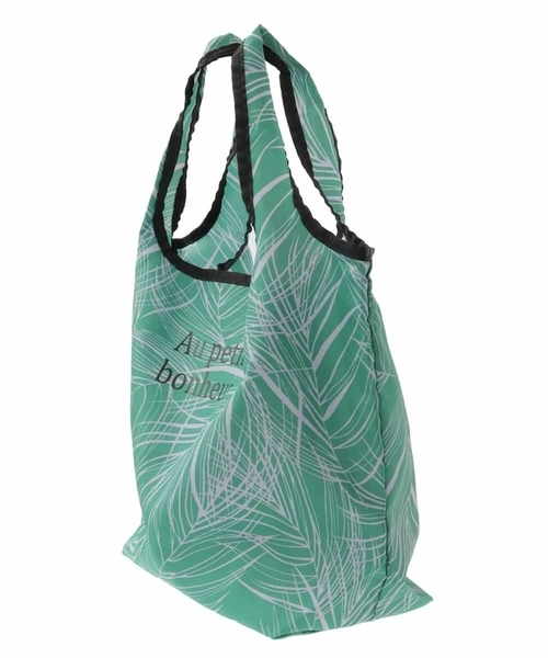 a.v.v（アーヴェヴェ）の「プリントエコバッグ（エコバッグ/サブバッグ・レディース・ホワイト/ベージュ/グリーン/アイボリー・38）」の10枚目の写真