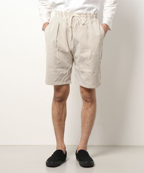 INASTUDIOS ZOO（イーナストゥディオスズー）の「「INASTUDIOS SELECT」シェフショーツ（その他パンツ・メンズ・ブラック系その他/グリーン系その他/グリーン/カモフラージュ/オフホワイト/チャコール/ネイビー/カーキ/グレイッシュベージュ/ブラック/ブルー系その他/ベージュ/ホワイト・MEDIUM/X-LARGE/LARGE/SMALL）」の2枚目の写真