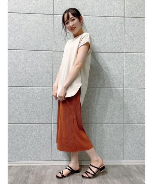 DRESKIP（ドレスキップ）の「◆細ストラップサンダル（サンダル・レディース・オフホワイト/ブラック/ブルー・35/45）」の9枚目の写真