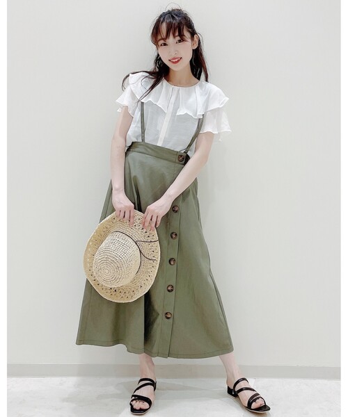 DRESKIP（ドレスキップ）の「◆細ストラップサンダル（サンダル・レディース・オフホワイト/ブラック/ブルー・35/45）」の12枚目の写真