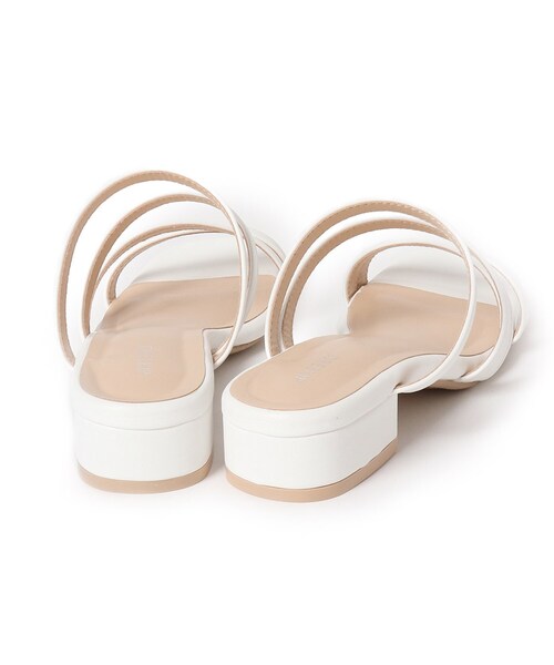 DRESKIP（ドレスキップ）の「◆細ストラップサンダル（サンダル・レディース・オフホワイト/ブラック/ブルー・35/45）」の18枚目の写真