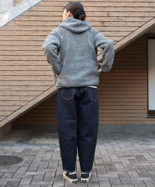 GYMPHLEX/ジムフレックス ボアフーデッドジャケット BOA HOODED JACKET