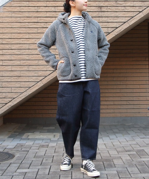 GYMPHLEX/ジムフレックス ボアフーデッドジャケット BOA HOODED JACKET