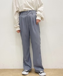 センタープレスフレアーパンツ【ZOZOTOWN限定アイテム】