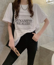 バックロゴグラフィックTシャツ【ZOZOTOWN限定】