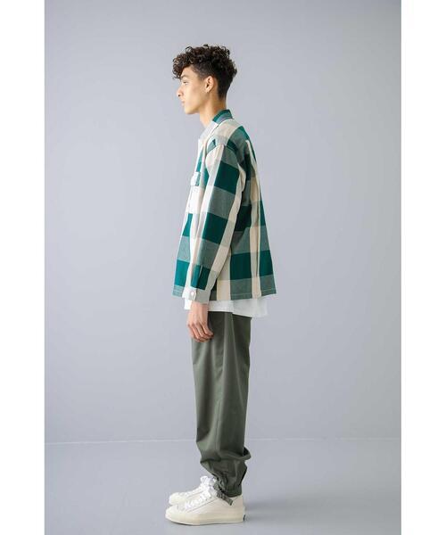 MONKEY TIME(モンキータイム)の「<monkey time> BLOCK CHECK CROPPED CPO/シャツ(シャツ/ブラウス・メンズ・ダークグリーン/ブラウン・XL/M/S/L)」の13枚目の写真