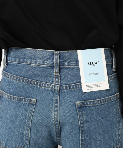 SERGE de bleu（サージ）の「SERGE de bleu / BARRELデニム【洗濯機洗い可】（その他パンツ・レディース・ブルー・23inch/24inch/25inch）」の22枚目の写真