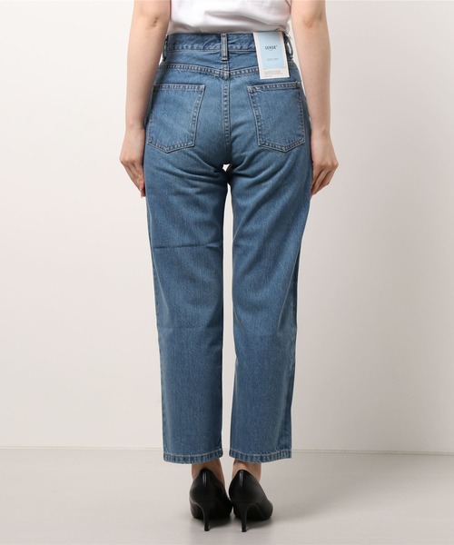 SERGE de bleu（サージ）の「SERGE de bleu / BARRELデニム【洗濯機洗い可】（その他パンツ・レディース・ブルー・23inch/24inch/25inch）」の18枚目の写真