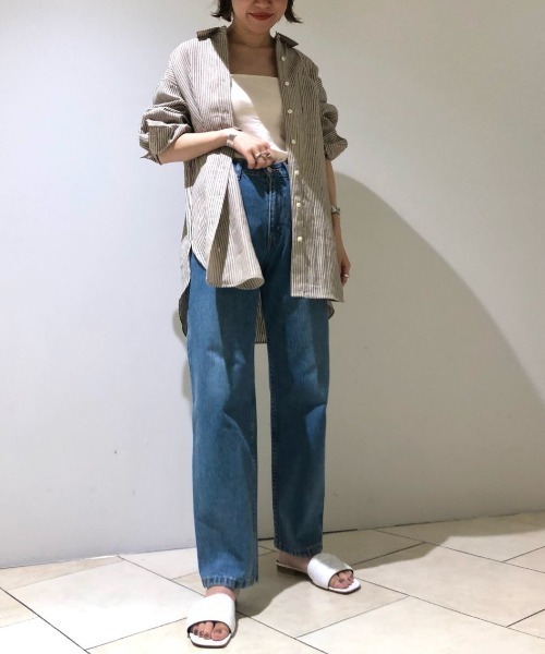 SERGE de bleu（サージ）の「SERGE de bleu / BARRELデニム【洗濯機洗い可】（その他パンツ・レディース・ブルー・23inch/24inch/25inch）」の11枚目の写真