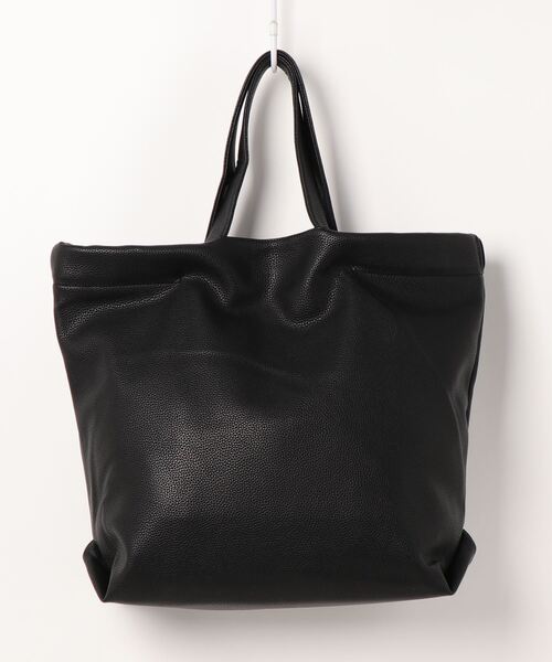 chuclla(チュクラ)の「【chuclla】PU leather tote bag cha204(トートバッグ・レディース・ベージュ/ブラック・FREE)」の22枚目の写真