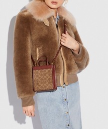 COACH（コーチ）の「ミニ カシン トート シグネチャー