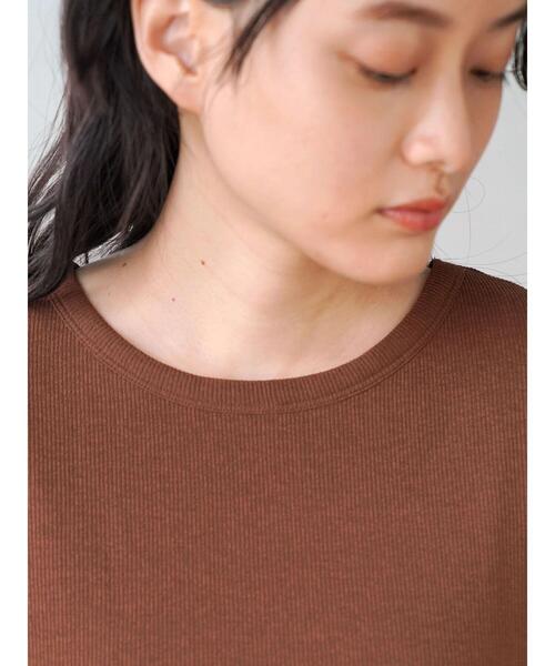 AMERICAN HOLIC(アメリカンホリック)の「レイヤードボックスシアーカットワンピース(ワンピース・レディース・ブラック/テラコッタ・FREE)」の9枚目の写真