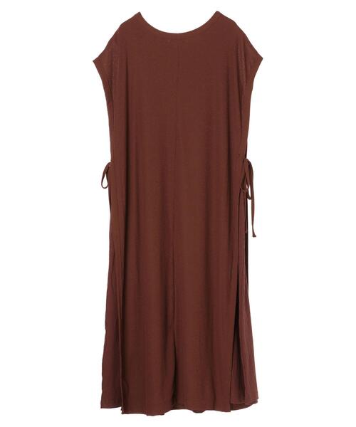 AMERICAN HOLIC(アメリカンホリック)の「レイヤードボックスシアーカットワンピース(ワンピース・レディース・ブラック/テラコッタ・FREE)」の15枚目の写真