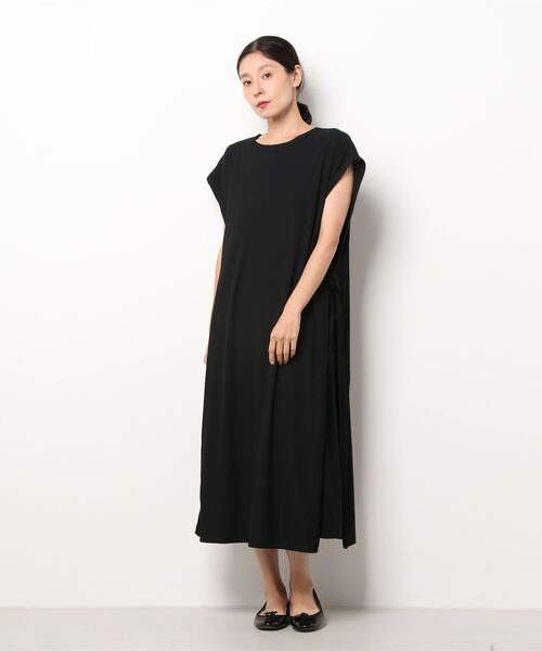 AMERICAN HOLIC(アメリカンホリック)の「レイヤードボックスシアーカットワンピース(ワンピース・レディース・ブラック/テラコッタ・FREE)」の19枚目の写真