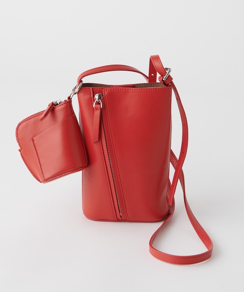 story.（ストーリー）の「【story.(ストーリー)】別注ポシェット（ショルダーバッグ・レディース・グレー/モカ/レッド・FREE）」の9枚目の写真