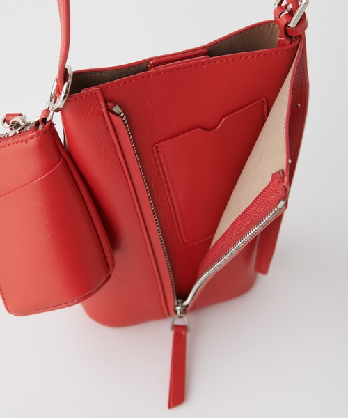 story.（ストーリー）の「【story.(ストーリー)】別注ポシェット（ショルダーバッグ・レディース・グレー/モカ/レッド・FREE）」の13枚目の写真