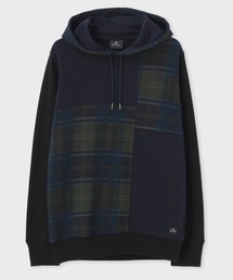 チェックブロッキング ミックスアップ パーカー / 212516 386U