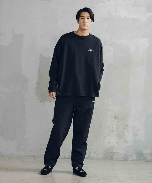 SILAS（サイラス）の「SILAS CONTRAST PRINT LS TEE サイラス コントラスト プリント ロンT（Tシャツ/カットソー・メンズ・ブラック/ホワイト・LARGE/X-LARGE/MEDIUM）」の16枚目の写真