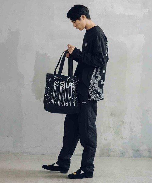 SILAS（サイラス）の「SILAS CONTRAST PRINT LS TEE サイラス コントラスト プリント ロンT（Tシャツ/カットソー・メンズ・ブラック/ホワイト・LARGE/X-LARGE/MEDIUM）」の15枚目の写真