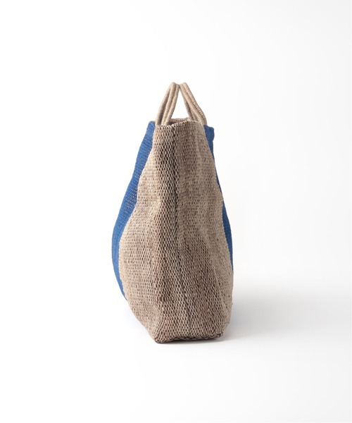 JOURNAL STANDARD LUXE（ジャーナルスタンダード　ラックス）の「【MAISON BENGAL / メゾンベンガル】 LARGE JUTE TOTE（トートバッグ・レディース・チャコールグレー/ブラウン/コバルトブルー・FREE）」の10枚目の写真